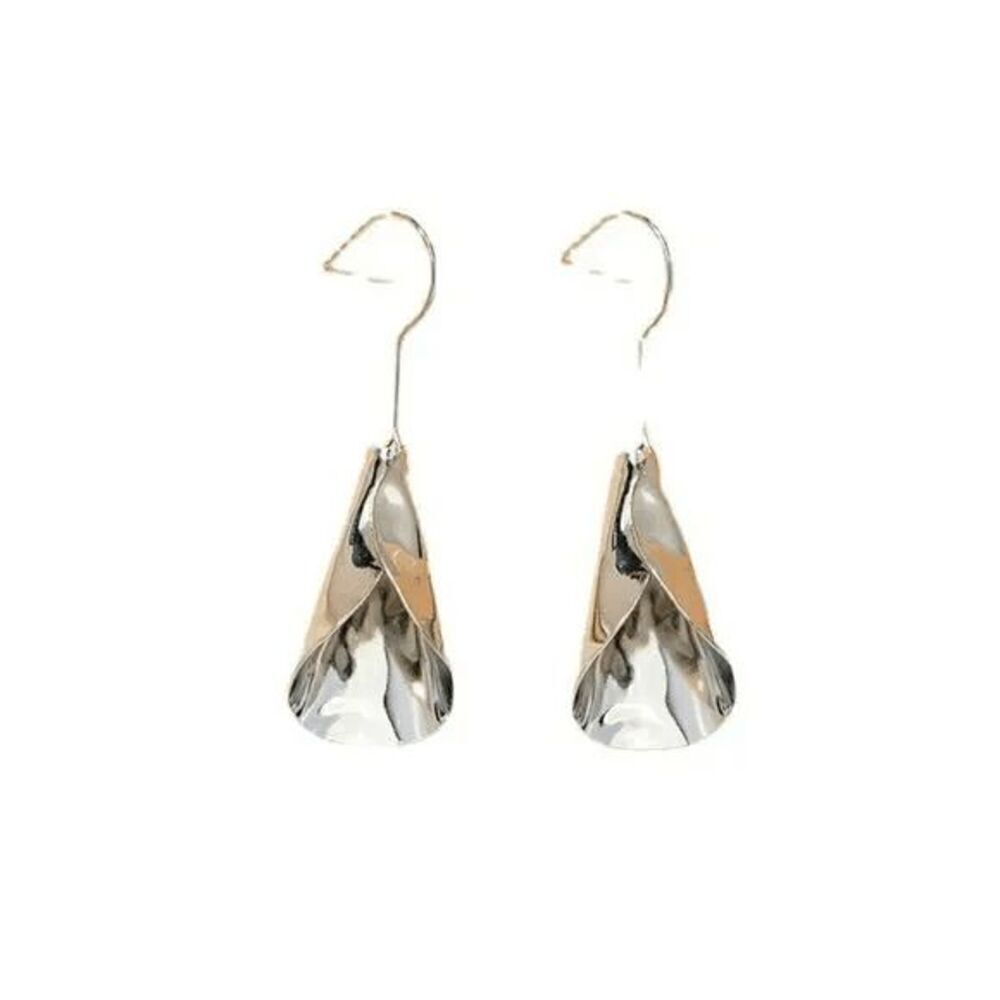 Ladies Silver Dangle Earrings - Picture 5 of 5